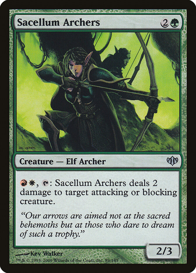 Sacellum Archers - carta Magic The Gathering