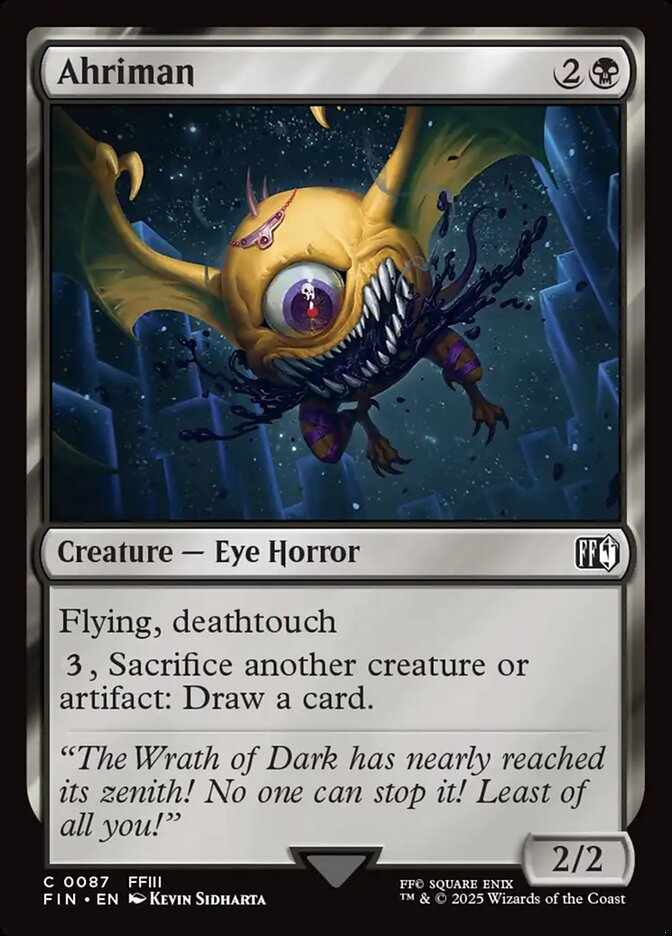 Ahriman - carta Magic The Gathering