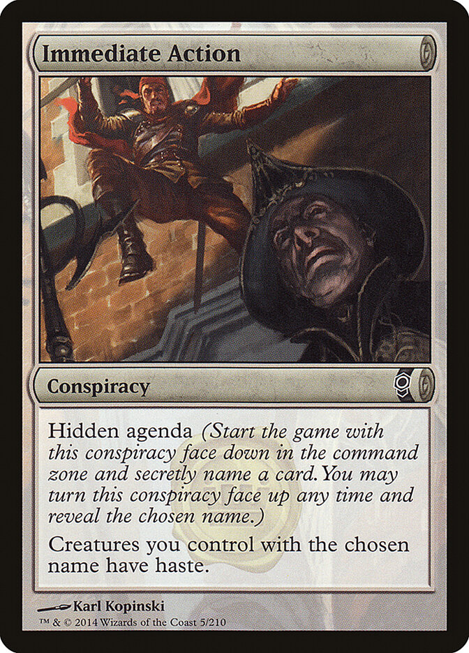 Immediate Action - carta Magic The Gathering
