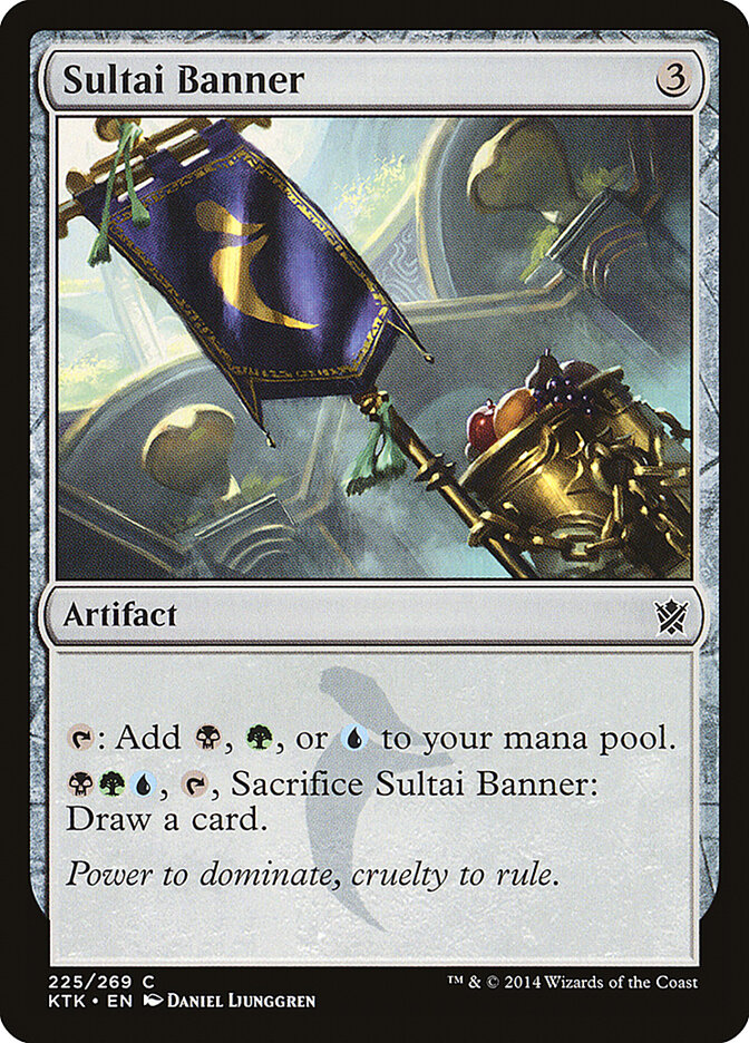 Sultai Banner - carta Magic The Gathering