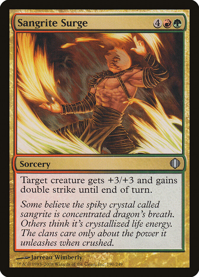 Sangrite Surge - carta Magic The Gathering