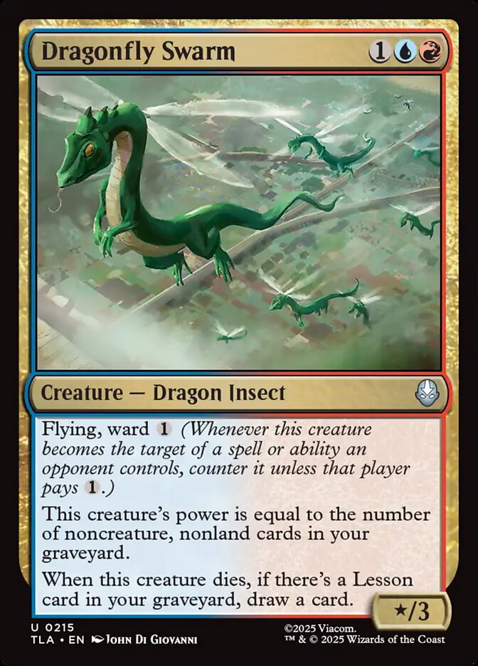 Dragonfly Swarm - carta Magic The Gathering