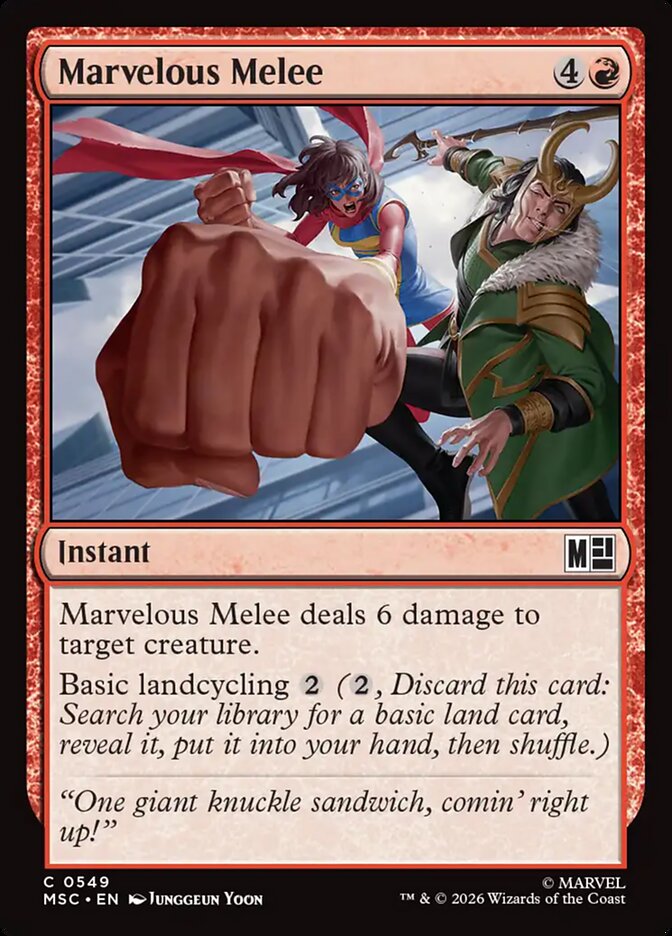 Marvelous Melee - carta Magic The Gathering
