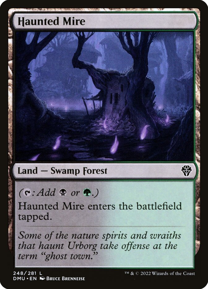 Haunted Mire - carta Magic The Gathering