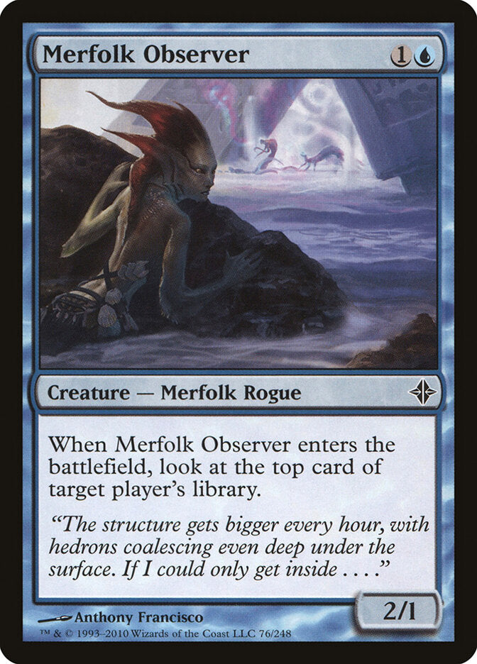 Merfolk Observer - carta Magic The Gathering