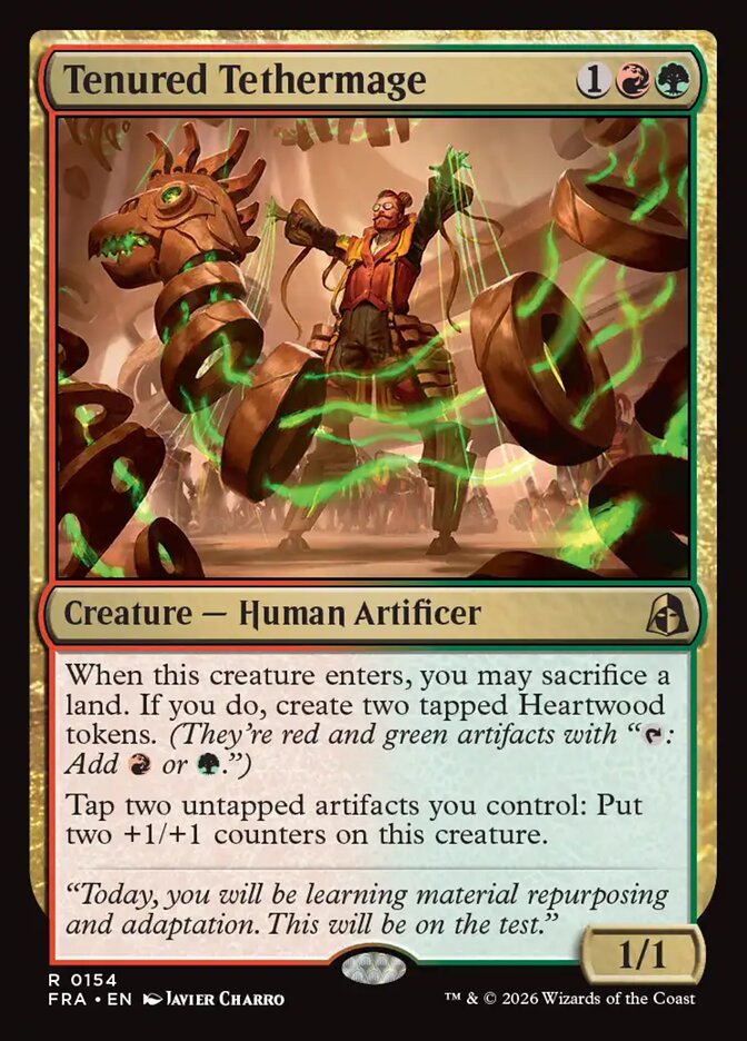 Tenured Tethermage - carta Magic The Gathering