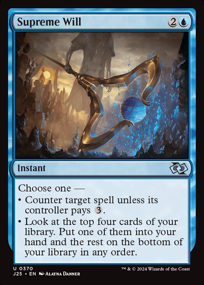 Supreme Will - carta Magic The Gathering