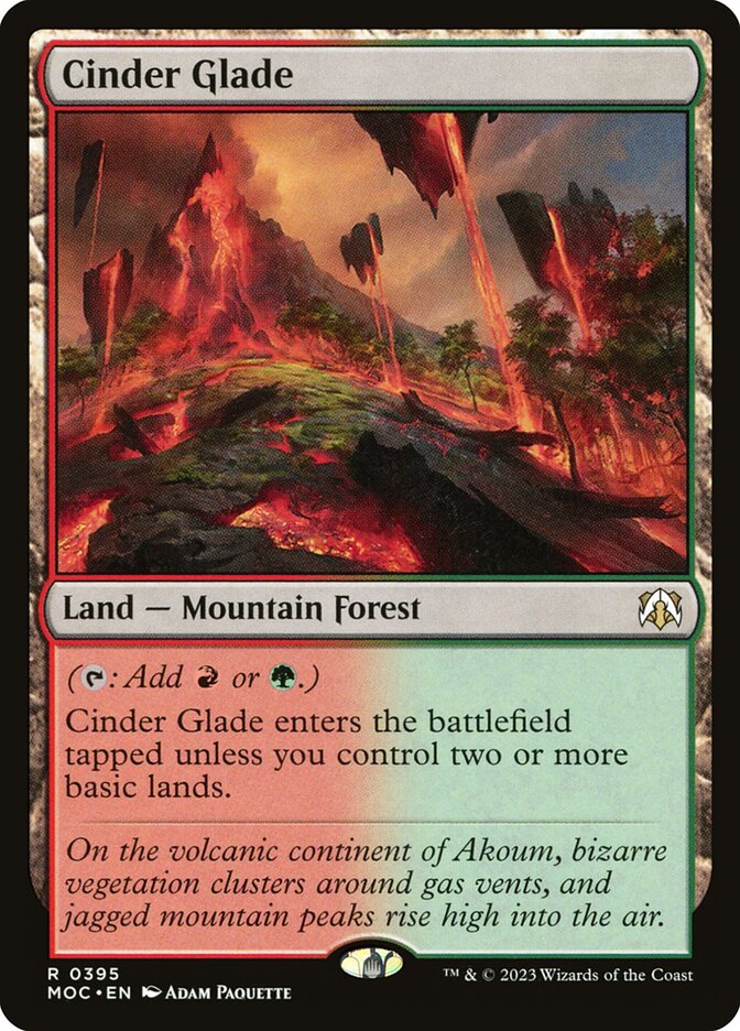 Cinder Glade - carta Magic The Gathering