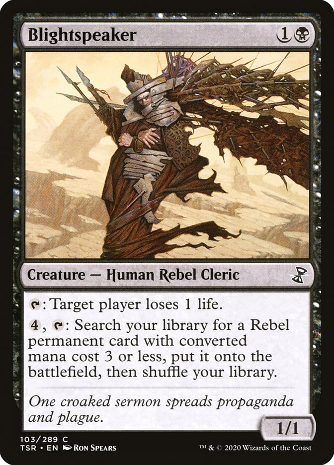 Blightspeaker - carta Magic The Gathering