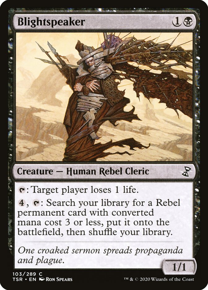 Blightspeaker - carta Magic The Gathering