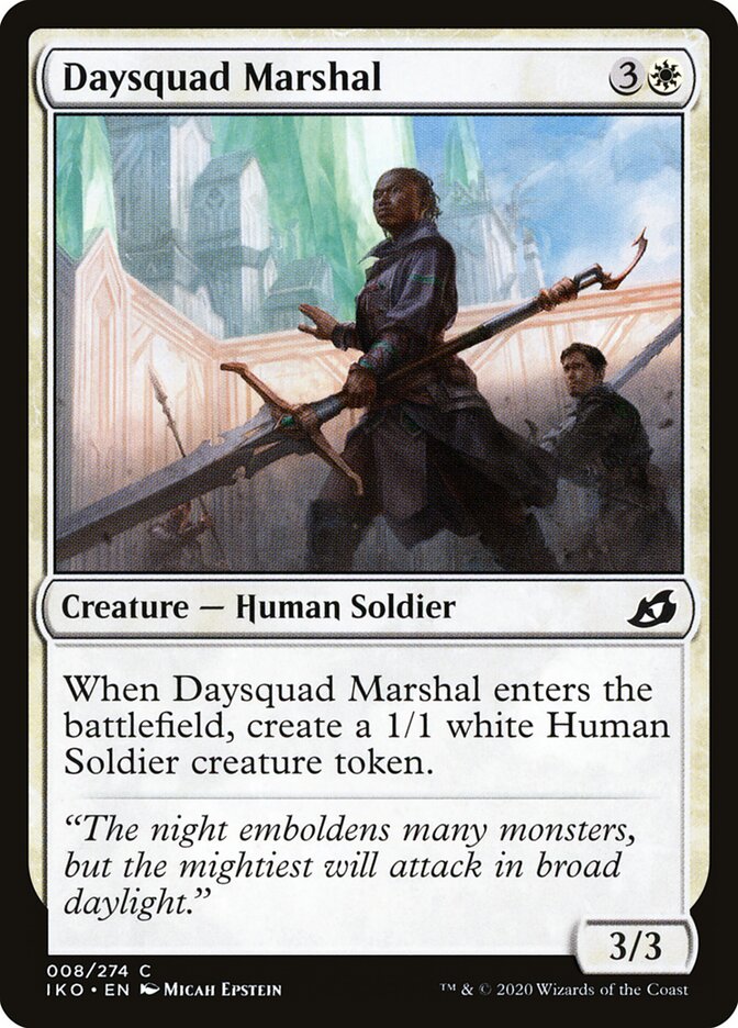 Daysquad Marshal - carta Magic The Gathering