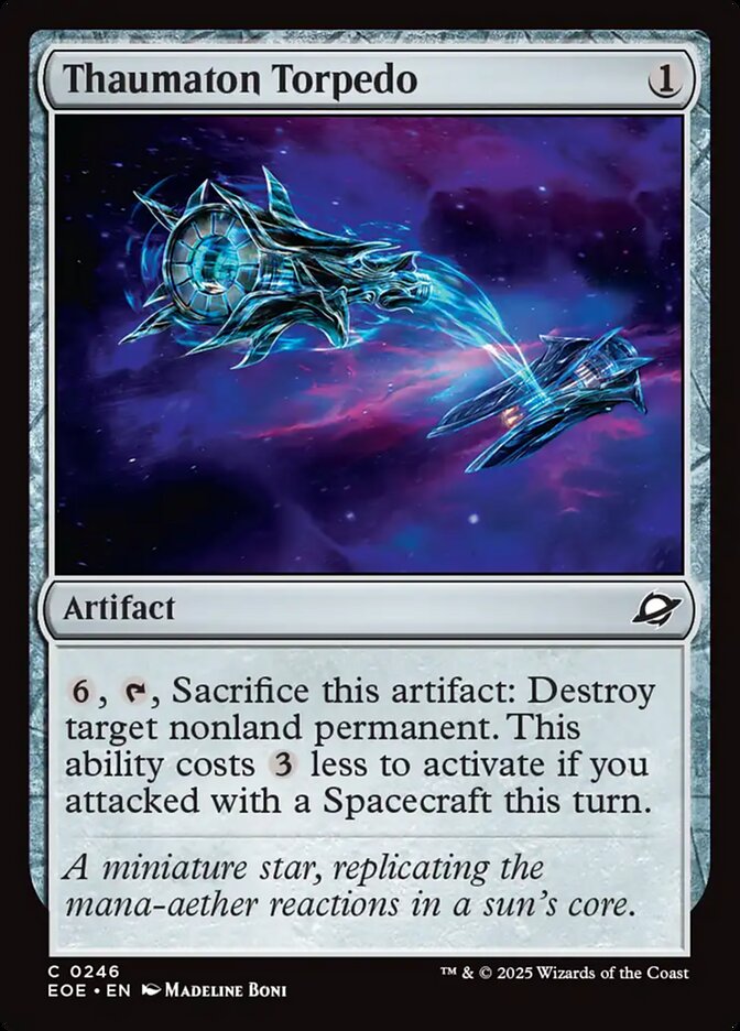 Thaumaton Torpedo - carta Magic The Gathering