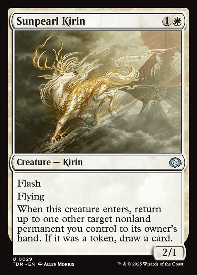Sunpearl Kirin - carta Magic The Gathering