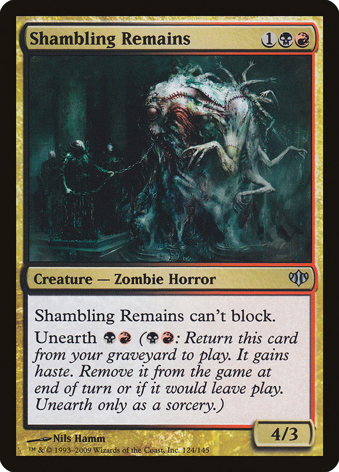 Shambling Remains - carta Magic The Gathering