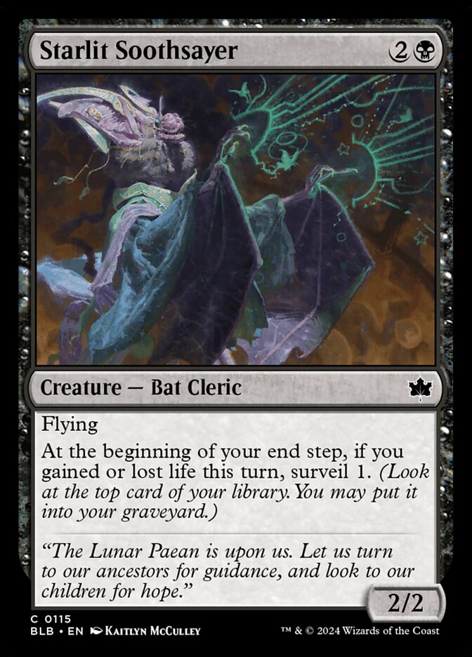 Starlit Soothsayer - carta Magic The Gathering