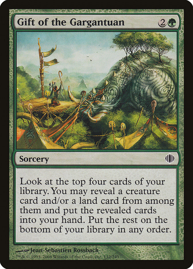 Gift of the Gargantuan - carta Magic The Gathering