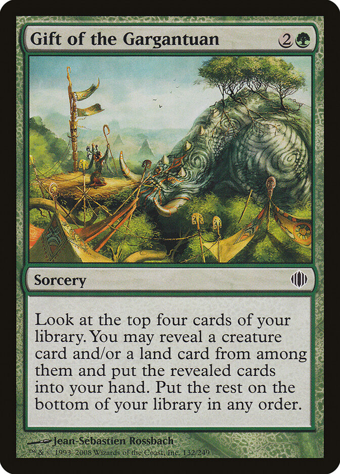 Gift of the Gargantuan - carta Magic The Gathering