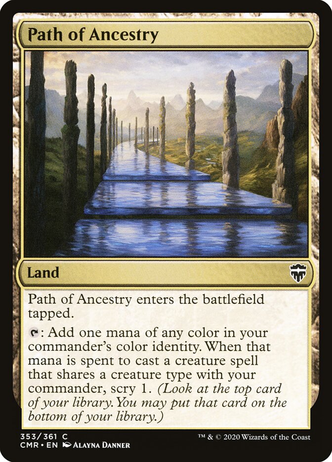 Path of Ancestry - carta Magic The Gathering