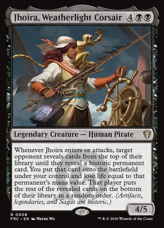 Jhoira, Weatherlight Corsair - carta Magic The Gathering