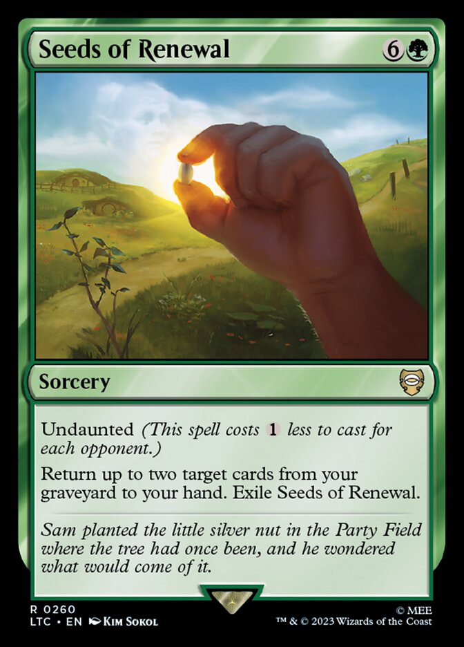Seeds of Renewal - carta Magic The Gathering