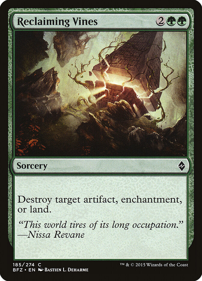 Reclaiming Vines - carta Magic The Gathering