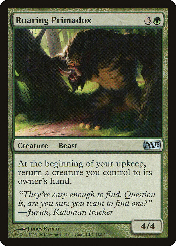 Roaring Primadox - carta Magic The Gathering