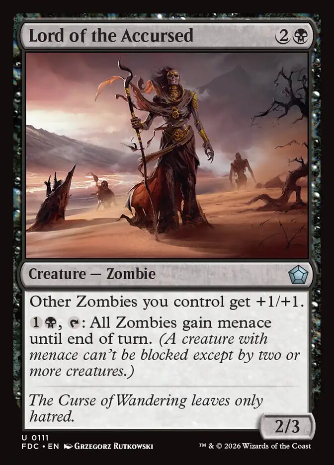 Lord of the Accursed - carta Magic The Gathering