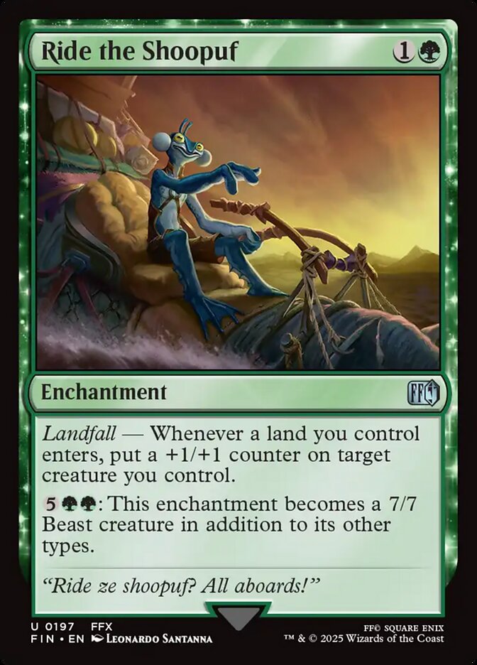Ride the Shoopuf - carta Magic The Gathering