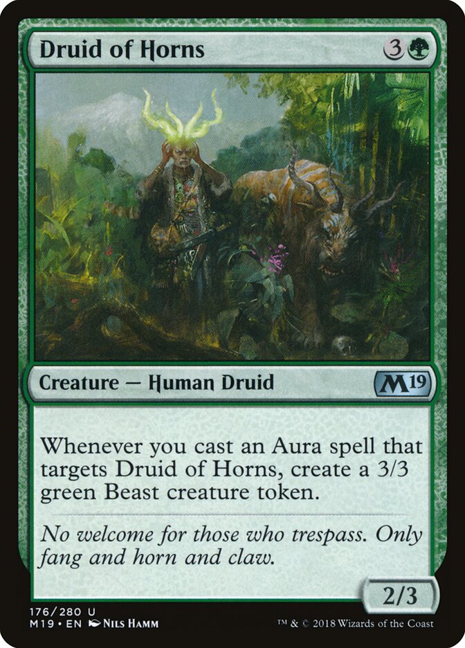 Druid of Horns - carta Magic The Gathering
