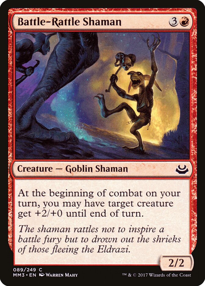 Battle-Rattle Shaman - carta Magic The Gathering