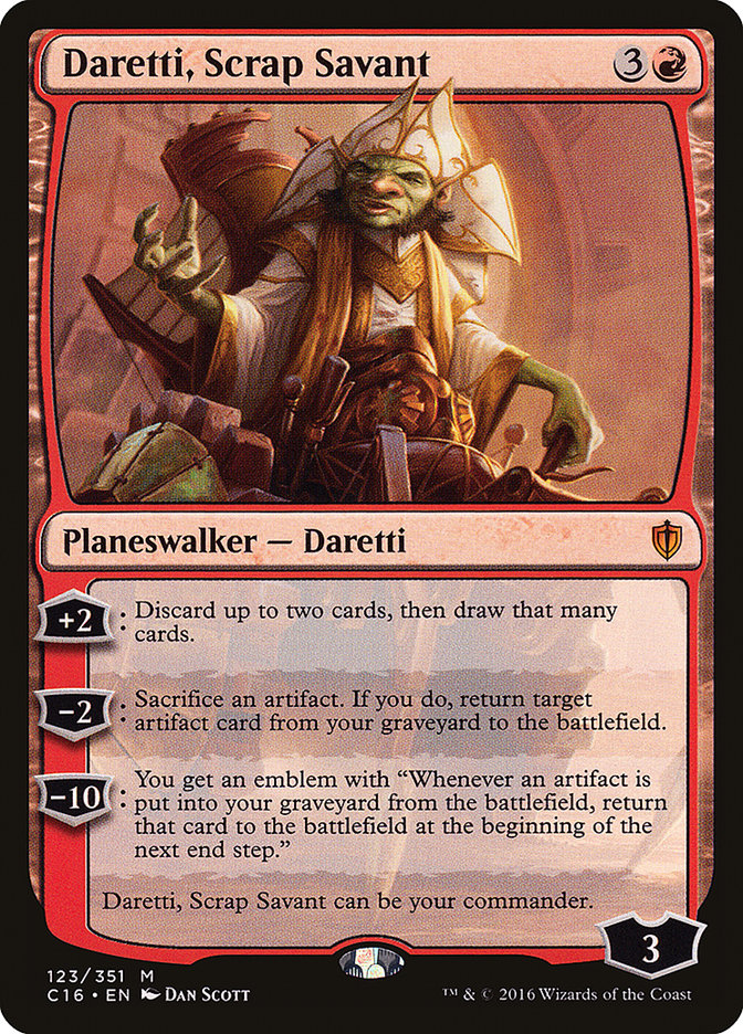 Daretti, Scrap Savant - carta Magic The Gathering