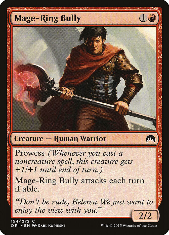 Mage-Ring Bully - carta Magic The Gathering