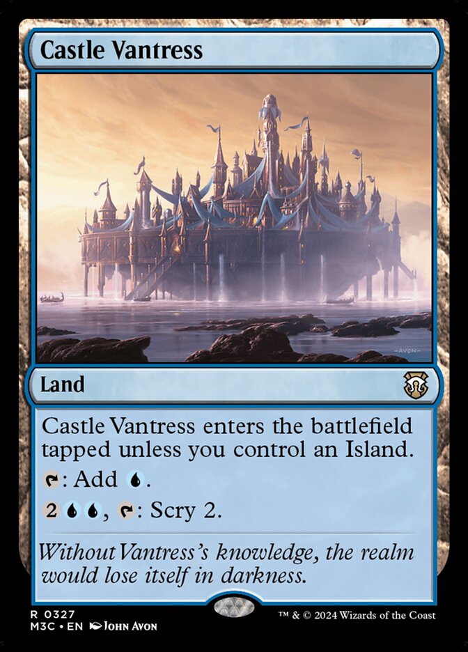 Castle Vantress - carta Magic The Gathering