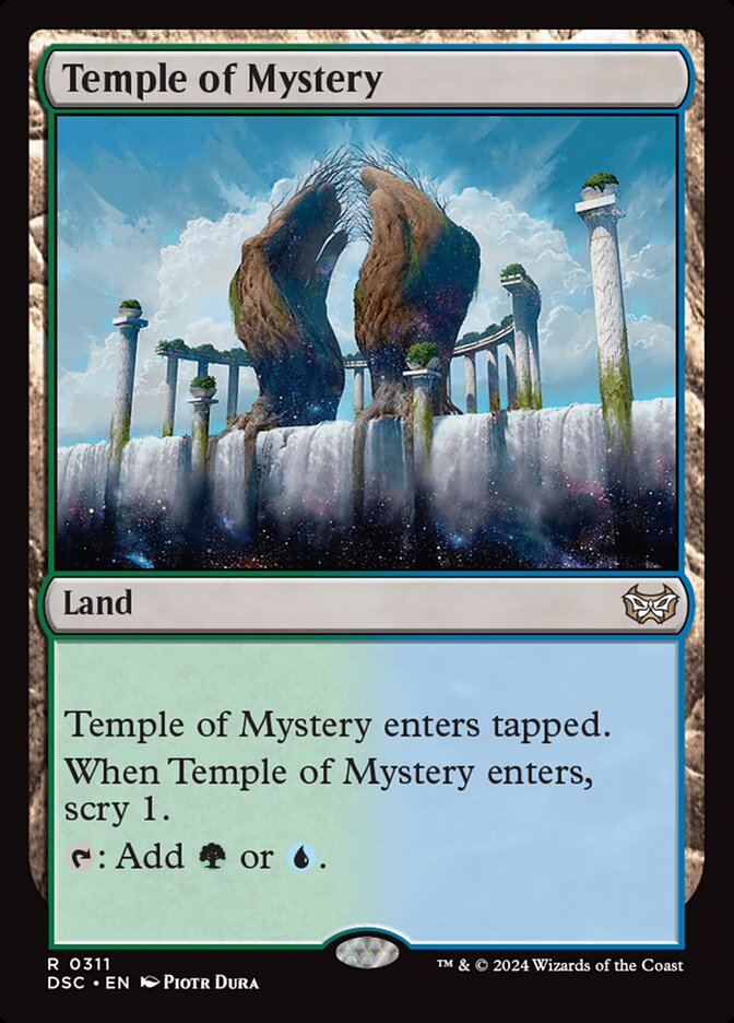 Temple of Mystery - carta Magic The Gathering