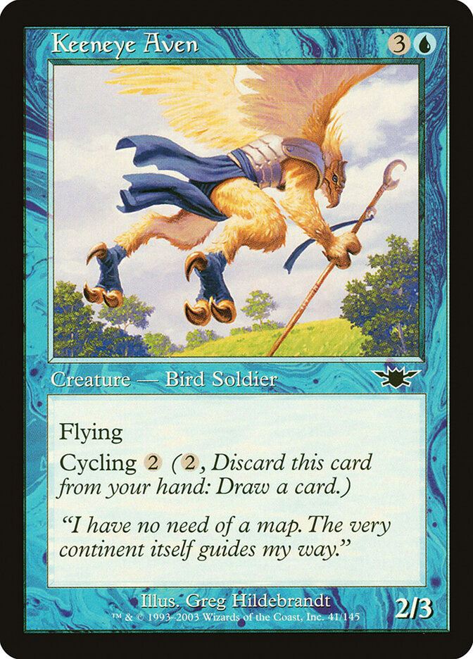 Keeneye Aven - carta Magic The Gathering
