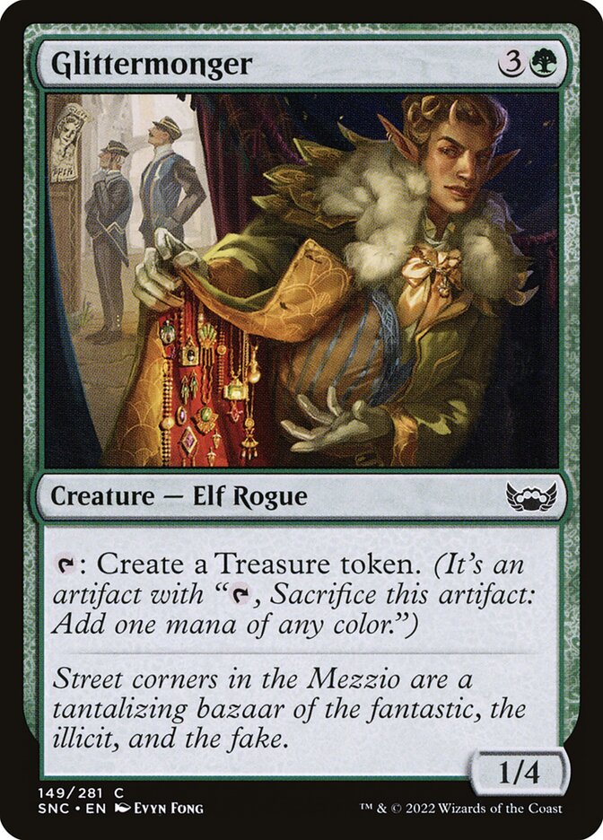 Glittermonger - carta Magic The Gathering
