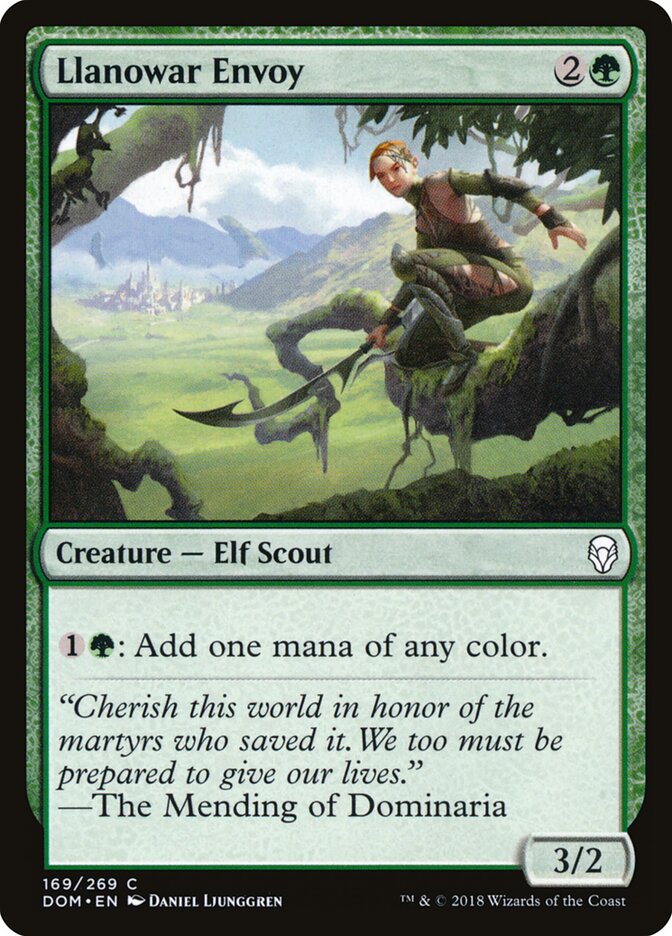 Llanowar Envoy - carta Magic The Gathering