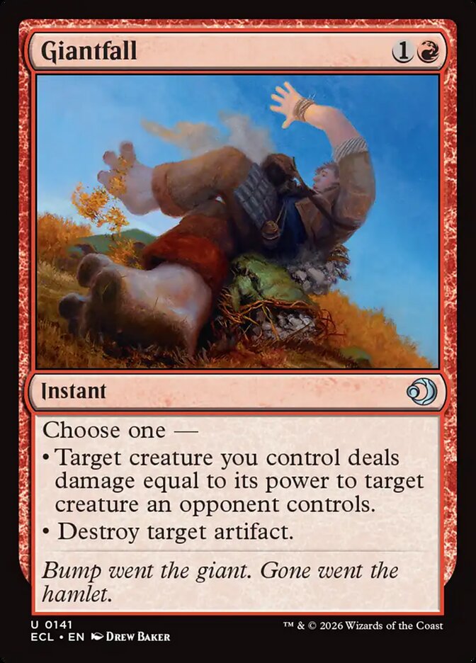 Giantfall - carta Magic The Gathering