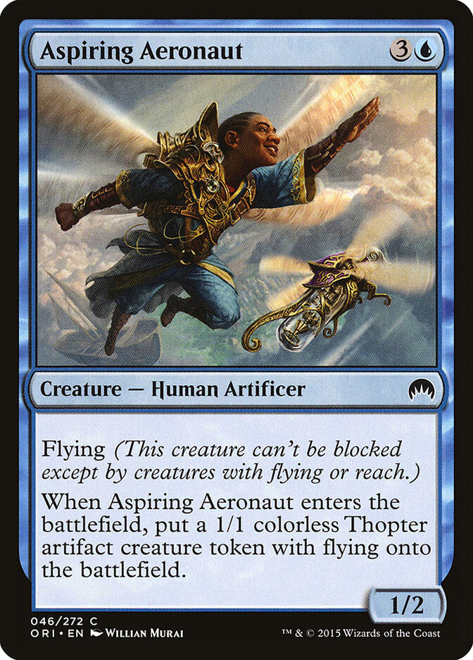 Aspiring Aeronaut - carta Magic The Gathering