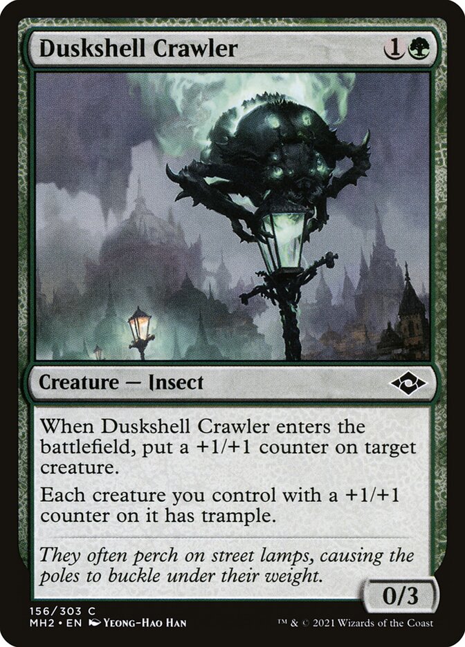 Duskshell Crawler - carta Magic The Gathering