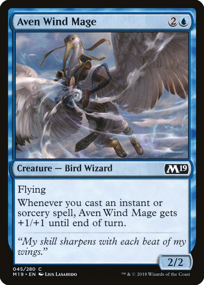 Aven Wind Mage - carta Magic The Gathering