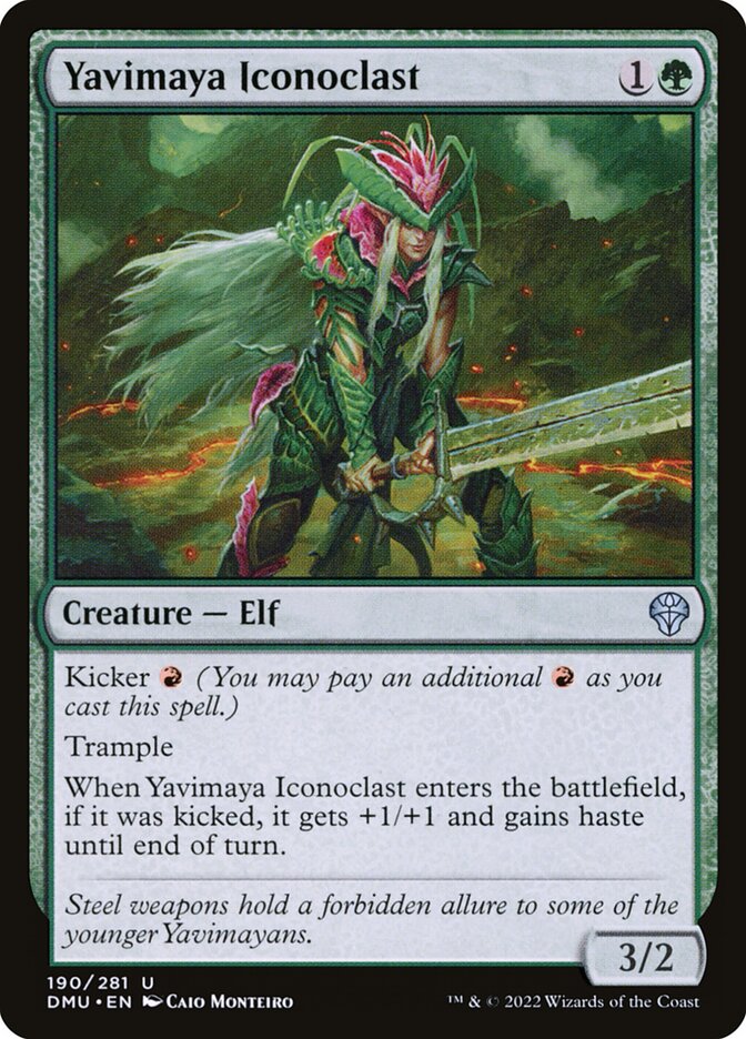 Yavimaya Iconoclast - carta Magic The Gathering