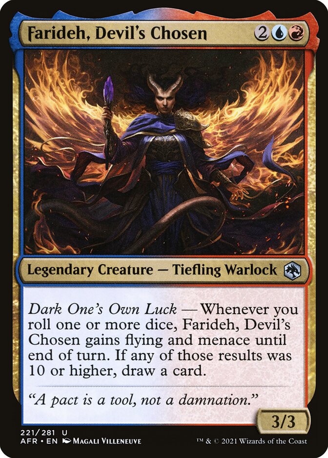 Farideh, Devil's Chosen - carta Magic The Gathering