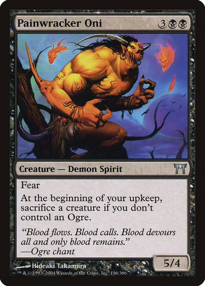 Painwracker Oni - carta Magic The Gathering