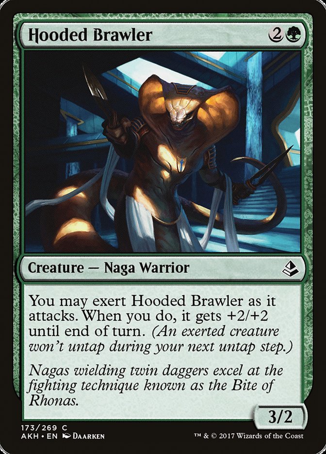 Hooded Brawler - carta Magic The Gathering