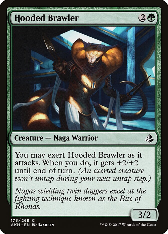 Hooded Brawler - carta Magic The Gathering