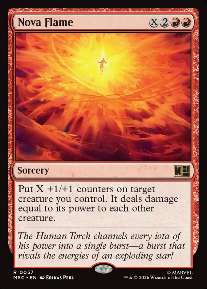 Nova Flame - carta Magic The Gathering
