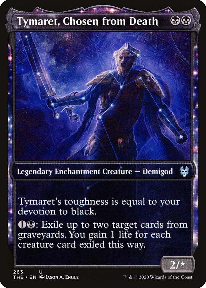 Tymaret, Chosen from Death - carta Magic The Gathering