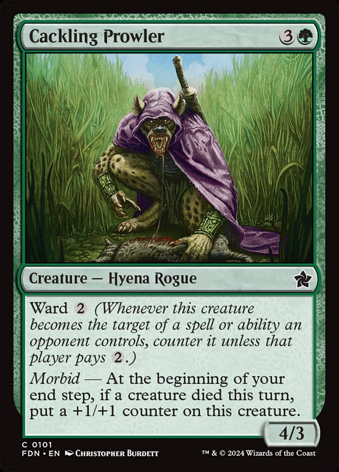 Cackling Prowler - carta Magic The Gathering
