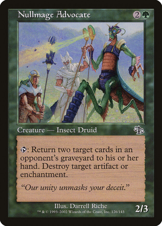 Nullmage Advocate - carta Magic The Gathering